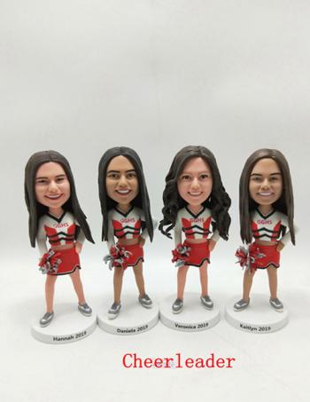 Custom bobblehead-Cheerleader Team Gifts Sports Team Gifts