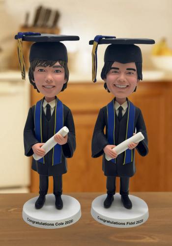 Custom Graduation Bobblehead Figurine Personalized Graduate Gift