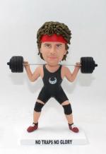 Custom bobbleheads- Weightlifting [C4658]