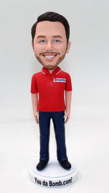 Personalized Bobbleheads Excellent Employee Rewards Office Desk Gifts