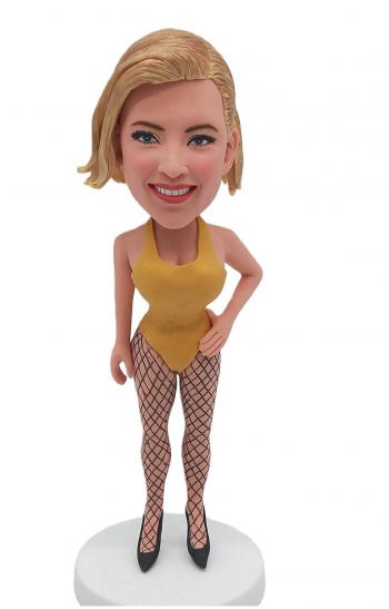 Custom Bobblehead Fashion Girl - Personalized Gift For Her